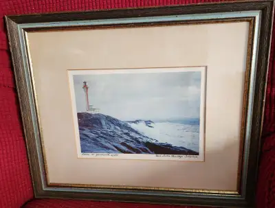 Storm at Yarmouth Lighthouse, View more