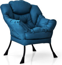 DORTALA Modern Polyester Fabric Lazy Chair, kids