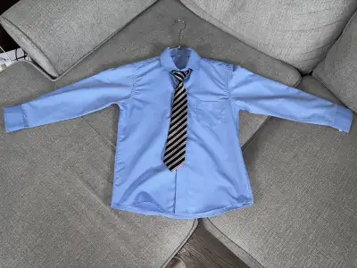 Chemise et cravate pour garçons - Size 11    NEW!!, View more
