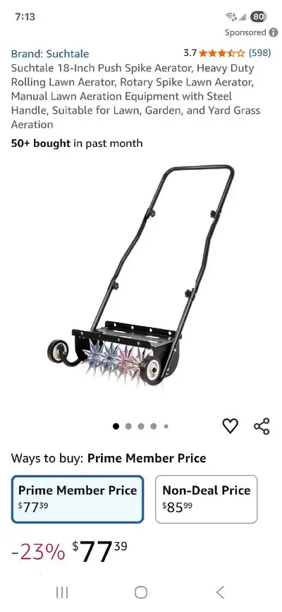 Suchtale Lawn Aerator.  New, View more
