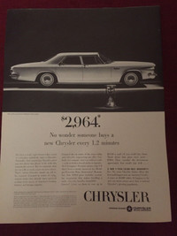 1963 Chrysler Newport Original Ad
