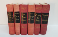 Second World War Winston Churchill set 6 hardcover books 1st ed