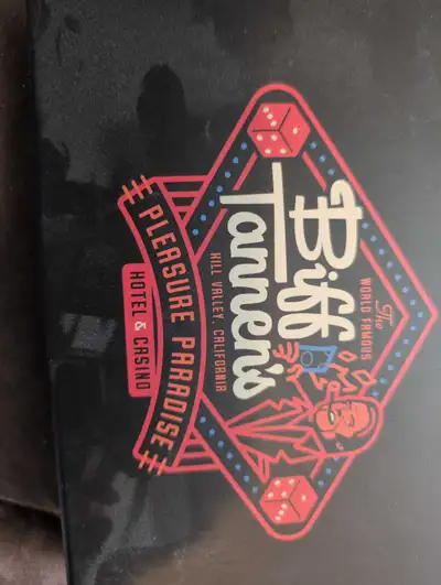 Step back into the '80s with this Biff Tannen's Pleasure Paradise Hotel & Casino poker set! This set...