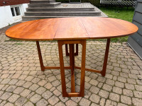 Mid century teak dining table 