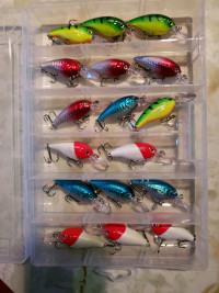 New Assorted Shad,Jointing ,Shallow,Deep Divers,Rattlers,GloJig
