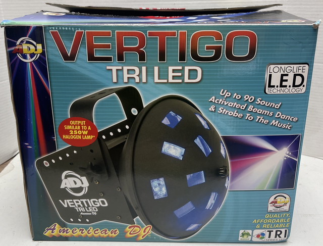 AMERICAN DJ - VERTIGO TRI LED in Performance & DJ Equipment in Kitchener / Waterloo - Image 2
