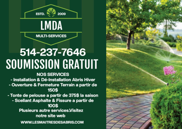 Tonte de pelouse / Lawnmower2024   514-237-7646 dans Autre  à Laval/Rive Nord