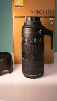 Nikon 70-200 2.8E  FL ED VR mint - w/filters
