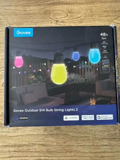 Govee Outdoor string lights, View more