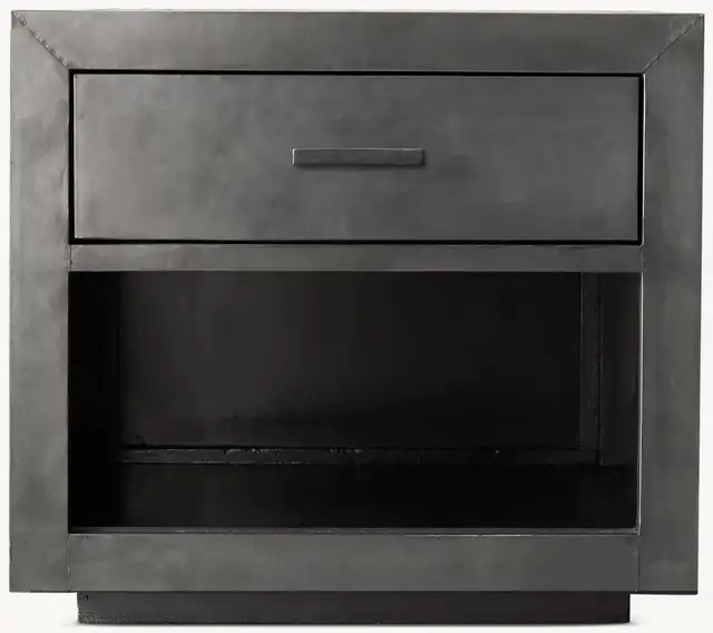 Restoration Hardware La Salle Metal Wrapped Dresser and Two Nigh in Dressers & Wardrobes in Oakville / Halton Region - Image 6