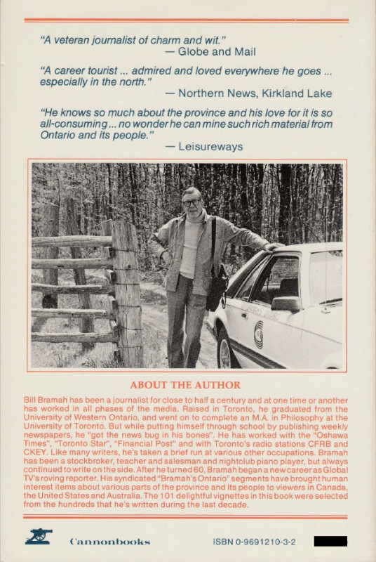 Bill Bramah's Ontario Paperback in Non-fiction in Sudbury - Image 2