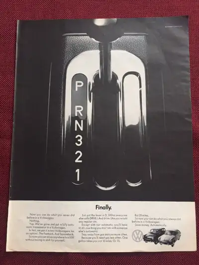 “Finally. » Dimensions : 10 1/4 inches wide by 13 1/2 inches high. In excellent condition. Shipping...