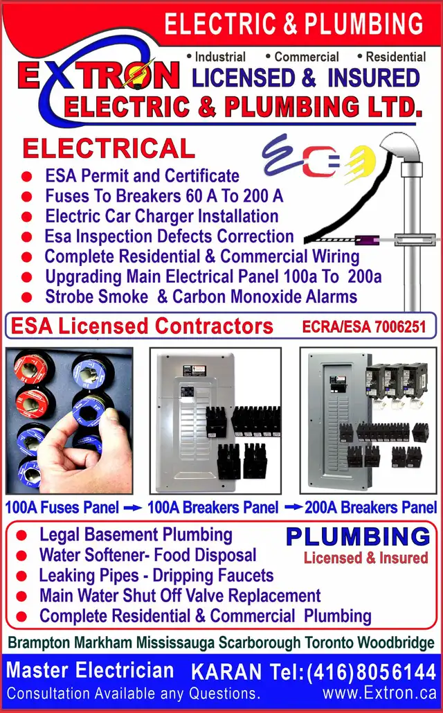 LICENSED PLUMBER✔️Leaking Pipes ✔️Dripping Faucets✔️GTA☎️ KARAN in Plumbing in Mississauga / Peel Region - Image 11