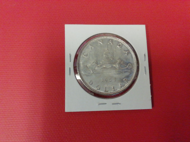 ;1953 Canada $1 Silver Coin in Arts & Collectibles in Mississauga / Peel Region - Image 2