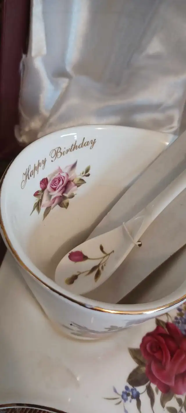 Happy Birthday cup and saucer62863283727234124