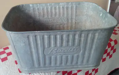 Beatty Wash Tub With Handles, Full Size, 18" x 24", View more