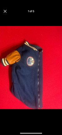 Oilers melton jacket XL