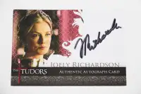 THE TUDORS-COLLECTION SIGNATURE JR-JOELY RICHARDSON-CARTE/CARD