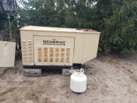 Generac 25 KW water cooled  generator
