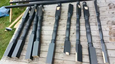 Newell posts for sale (full and wall) See info, View more