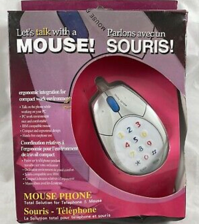 Mouse Phone Ps2 . in General Electronics in Mississauga / Peel Region