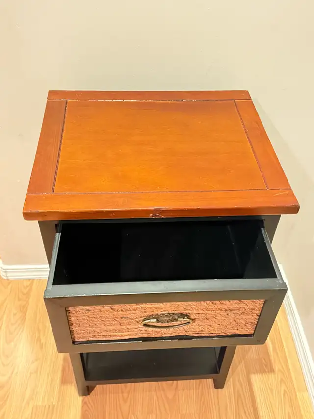 lamont big river bamboo end table/ nightstand pd $89 new. Now $64520005219073121