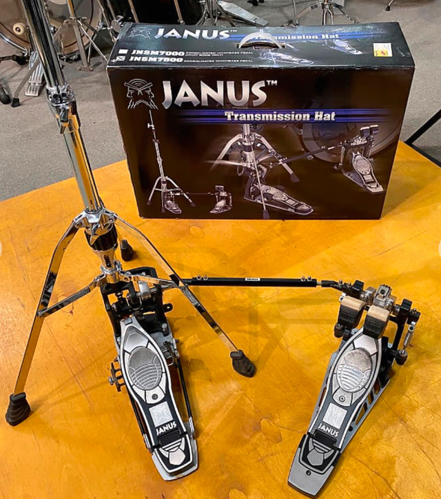 Janus Transmision double kick hit hat system in Drums & Percussion in Peterborough