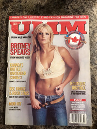 UMM ( Urban Male Magazine) Fall 2003 - Britney Spears.