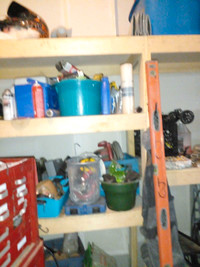 Garage shelf
