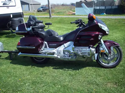 2007 Honda Goldwing & Trailer. Has centramatic balancers on front and rear wheels, new tires, plus a...