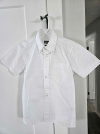 White dress shirts  : Sizes 4 - 7 