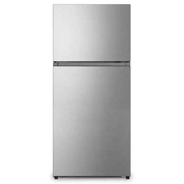✨️ Stainless Steel Fridge 18 cu.ft – Top Freezer ❄️ Very Clean! in Other in City of Montréal - Image 3