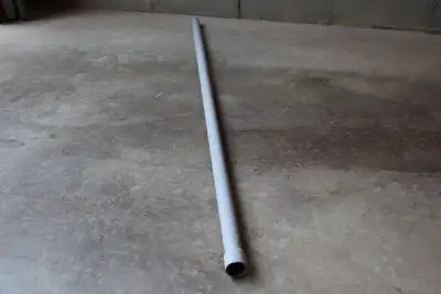 Pipe grey PVC Carlon 1” diameter 57”=4’9” long