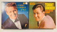 2 TOMMY COMMON LPs Sings M- Sings Country Classics VG+