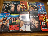 10 used vhs all for $14