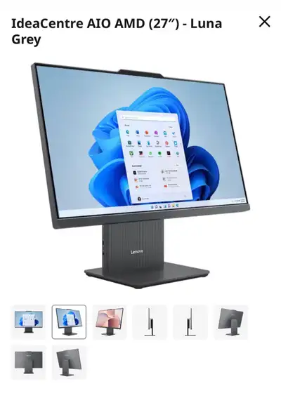 Lenovo IdeaCentre AIO 3 (24”) – Ryzen 3 / 8GB / 512GB, View more