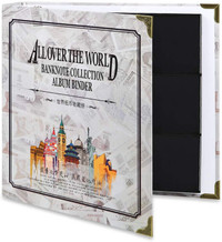 MUDOR 120 Pockets Banknote World Currency Collecting Album,