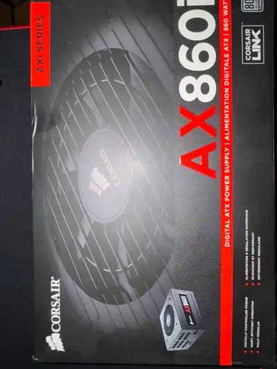 Brand new, never used Corsair ax860i. Was going to use for a new build but it never came about. Come...