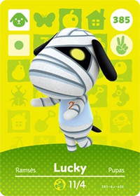 Animal crossing lucky amiibo card wanted