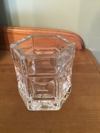 Vintage Crystal Tealight Holder- Rosenthal