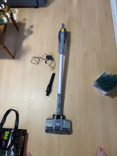 It’s in mint condition. Only been used about 4 times. Comes with one attachment and charging cord.