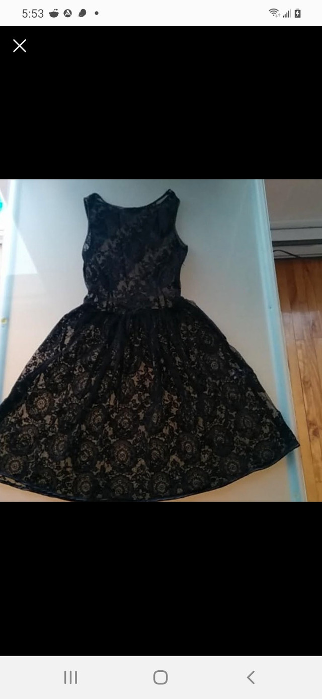 American Apparel China Lace A-Line Dress - Size Small, in Black in Women's - Dresses & Skirts in City of Toronto