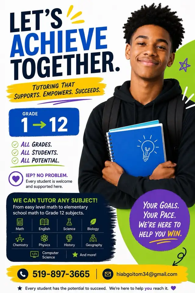 TUTOR ALL AGES!!!465513933398364160