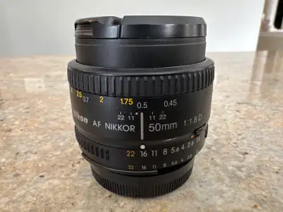 Nikon 50mm f/1.8D Lens, View more