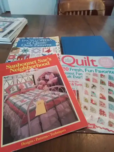 Quilting pattern books, View more