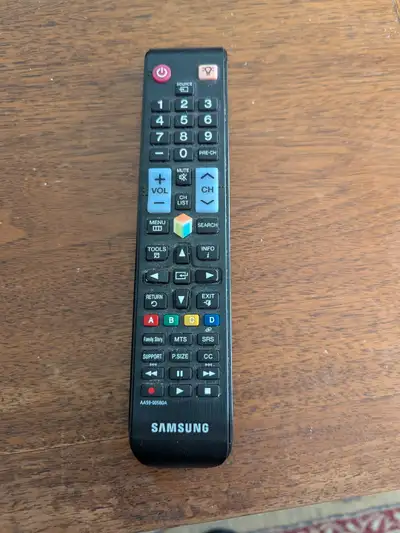 Samsung TV remote, View more