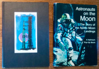 Astronauts on the Moon 1970 Apollo Moon Landing Hallmark Pop-Up