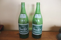 Vintage Kist Green Label Gingerale Bottles