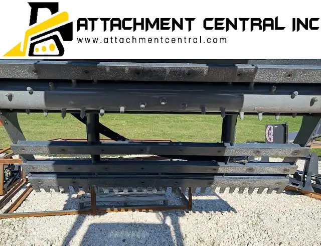 72" Skid Steer Landplane Power Rake Skid Steer Attachment in Heavy Equipment Parts & Accessories in Regina - Image 3