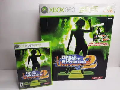 DDR Dance Dance Revolution Universe 2 Xbox 360 Bundle, View more